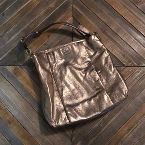 **FREE SHIPPING TODAY** Silver Coach Shoulder Bag